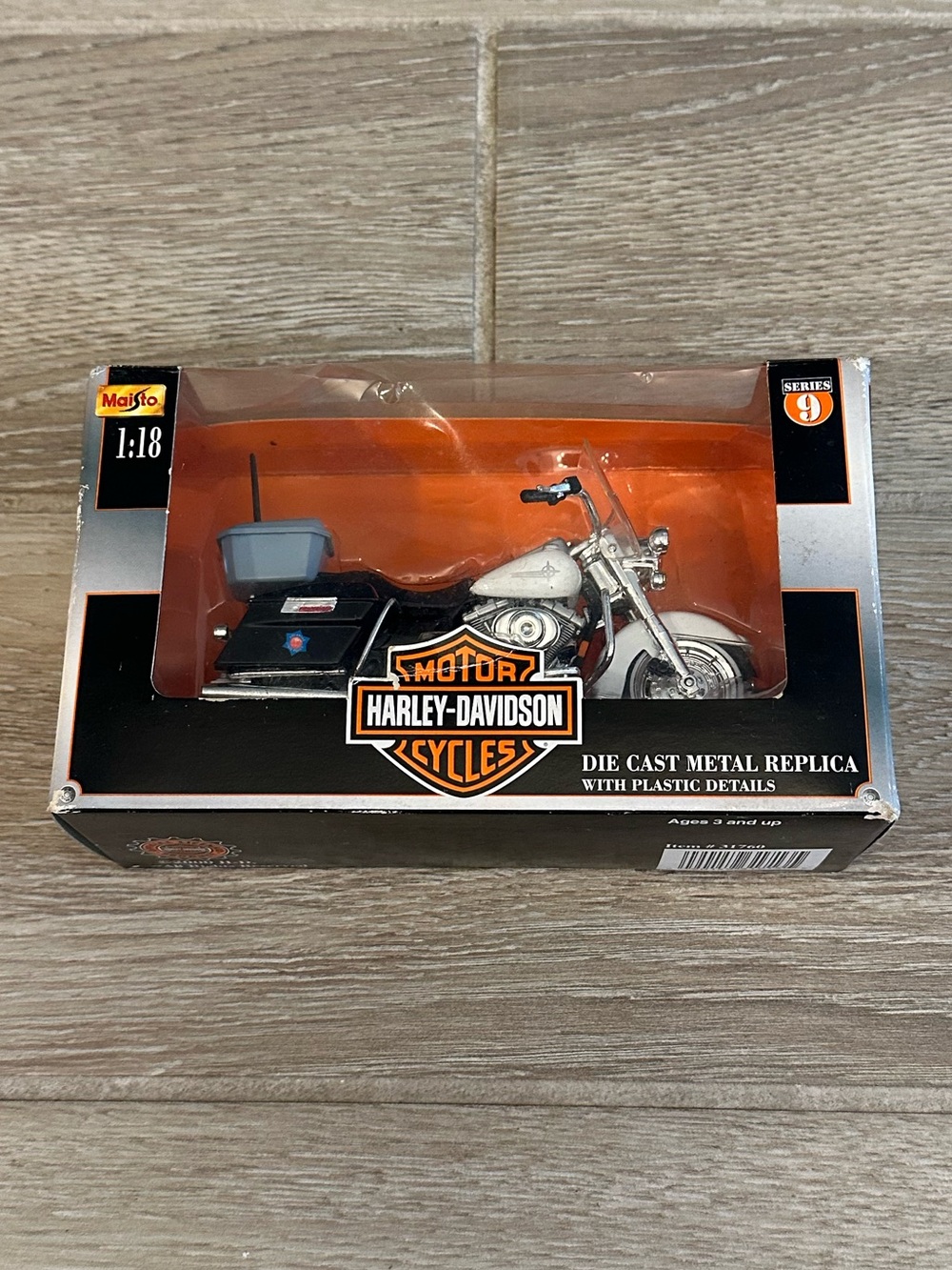 VTG Maisto Harley-Davidson Diecast Series 9 Motorcycle Item #31760